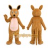 Brown Kangaroo Mascot Costume Brown Kangaroo Mascot Costume