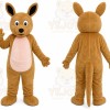 Brown Kangaroo Mascot Costume