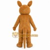 Brown Kangaroo Mascot Costume Brown Kangaroo Mascot Costume