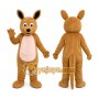 Brown Kangaroo Mascot Costume