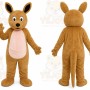 Brown Kangaroo Mascot Costume