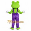 Purple Frog Mascot Costume