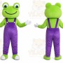 Purple Frog Mascot Costume