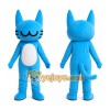 Blue Cat Mascot Costume