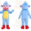 Blue Monkey Mascot Costume