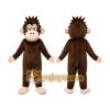 Brown Monkey Mascot Costume Brown Monkey Mascot Costume