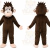 Brown Monkey Mascot Costume