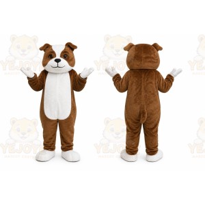 Brown Puppy Mascot Costume