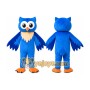 Blue Owl Mascot Costume