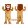 Tan Lion Mascot Costume