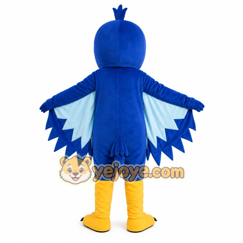 Blue Bird Mascot Costume Blue Bird Mascot Costume