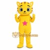 Yellow Tiger Mascot Costume Yellow Tiger Mascot Costume