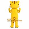 Yellow Tiger Mascot Costume Yellow Tiger Mascot Costume