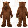 Brown Bear Mascot Costume