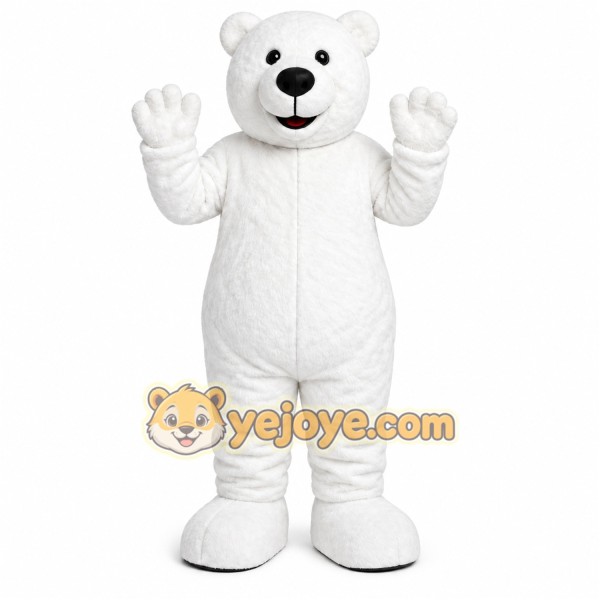Polar Bear Mascot Costume