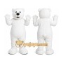 Polar Bear Mascot Costume