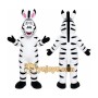 Zebra Animal Mascot Costume