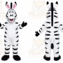 Zebra Animal Mascot Costume