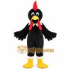 Black Rooster Mascot Costume Black Rooster Mascot Costume