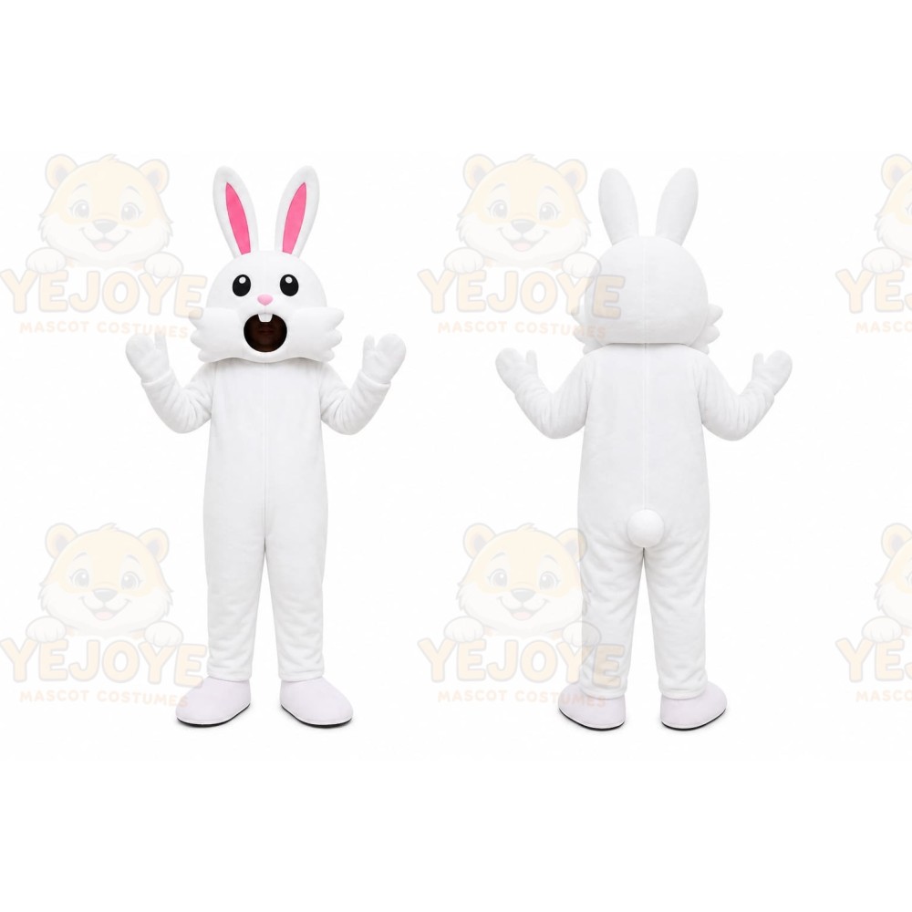 White Rabbit Mascot Costume