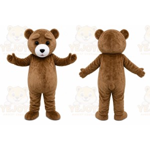 Brown Bear Mascot Costume
