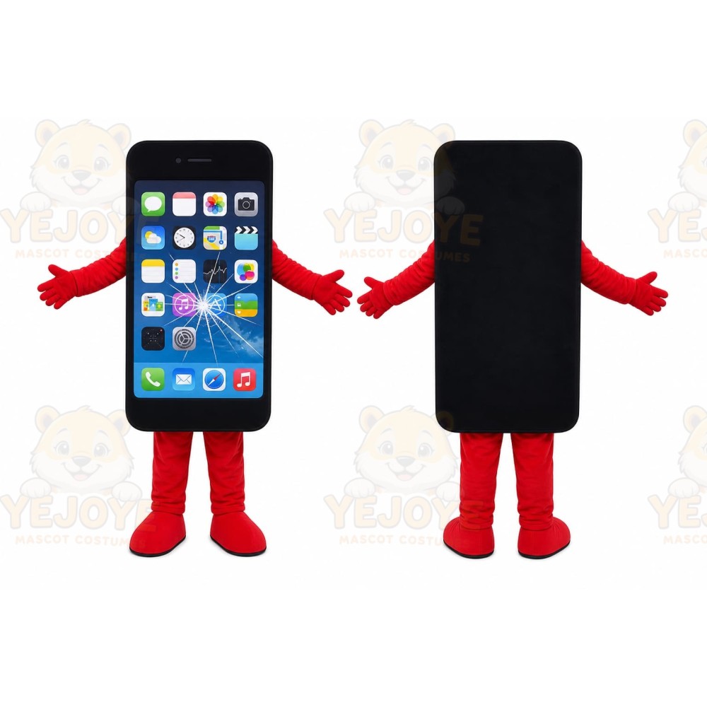 Phone Character Mascot Costume
