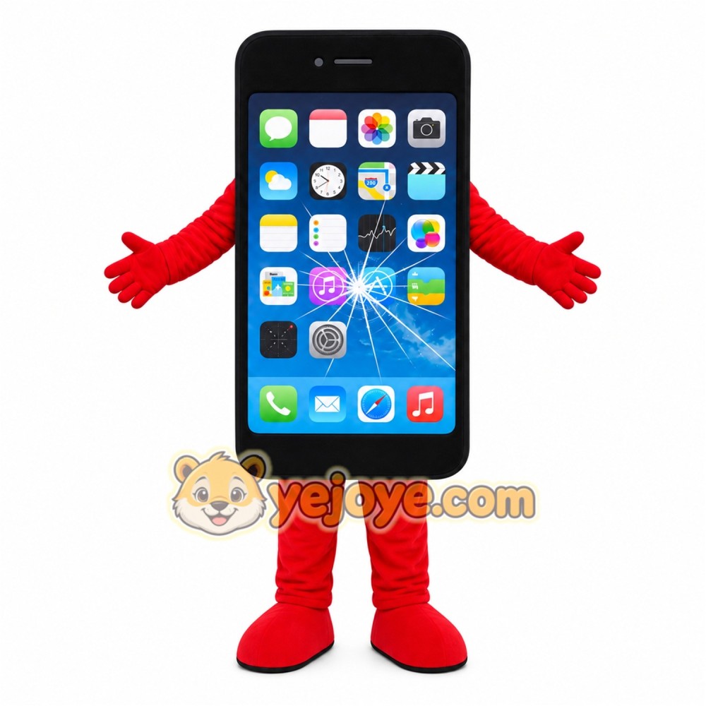 Phone Character Mascot Costume Phone Character Mascot Costume