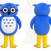 Blue Owl Mascot Costume