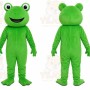 Green Frog Mascot Costume