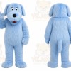 Blue Puppy Mascot Costume