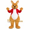 Brown Kangaroo Mascot Costume Brown Kangaroo Mascot Costume
