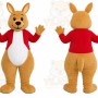 Brown Kangaroo Mascot Costume