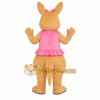 Kangaroo Mascot Costume in Pink Dress