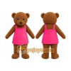 Brown Bear Dress Mascot Costume