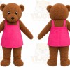 Brown Bear Dress Mascot Costume
