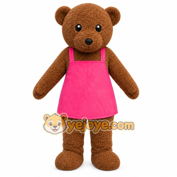 Brown Bear Dress Mascot Costume