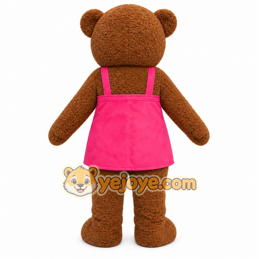 Brown Bear Dress Mascot Costume