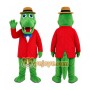 Green Alligator Mascot Costume