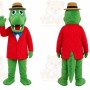 Green Alligator Mascot Costume