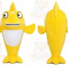 Yellow Fish Mascot Costume
