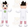 White Boy Mascot Costume