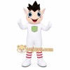 White Boy Mascot Costume White Boy Mascot Costume