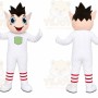 White Boy Mascot Costume