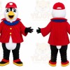 Red Bird Jacket Mascot Costume