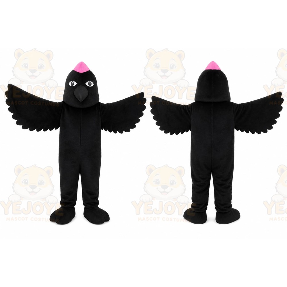 Black Bird Mascot Costume