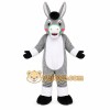Gray Donkey Mascot Costume Gray Donkey Mascot Costume