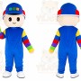 Rainbow Clown Mascot Costume