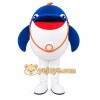 Blue Whale Mascot Costume Blue Whale Mascot Costume