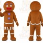 Gingerbread Man Mascot Costume