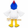 White Rooster Mascot Costume White Rooster Mascot Costume